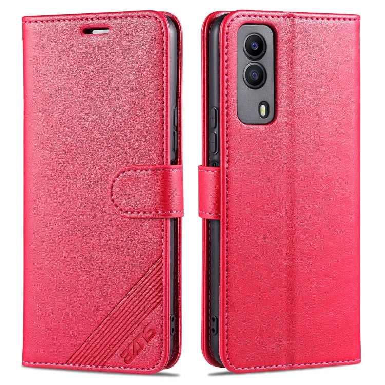 AZNS Sheepskin Texture Horizontal Flip Leather Case with Holder &amp; Card Slots &amp; Wallet, For vivo Y53s
