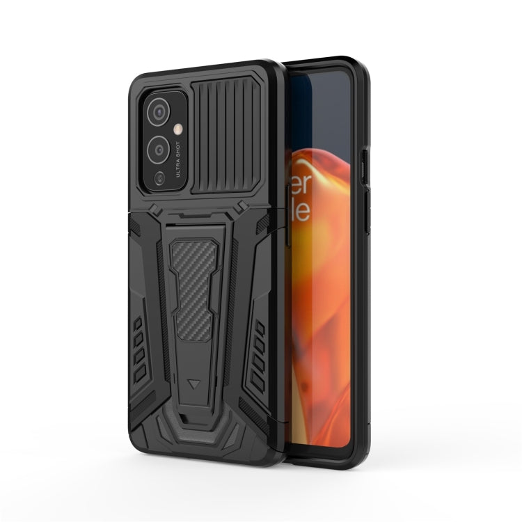 War Chariot Series Armor All-inclusive Shockproof PC + TPU Protective Case with Invisible Holder, For OPPO Reno6 5G, For OnePlus 9