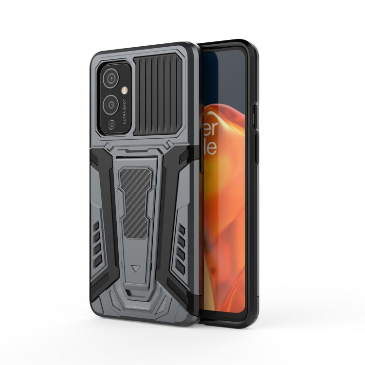 War Chariot Series Armor All-inclusive Shockproof PC + TPU Protective Case with Invisible Holder, For OPPO Reno6 5G, For OnePlus 9