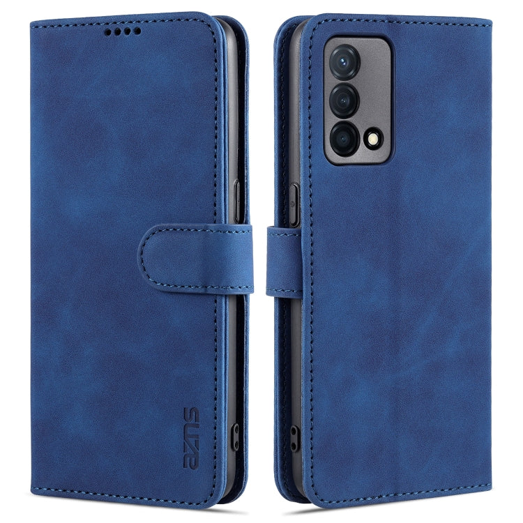 AZNS Skin Feel Calf Texture Horizontal Flip Leather Case with Card Slots &amp; Holder &amp; Wallet