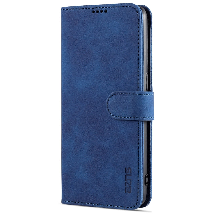 AZNS Skin Feel Calf Texture Horizontal Flip Leather Case with Card Slots &amp; Holder &amp; Wallet