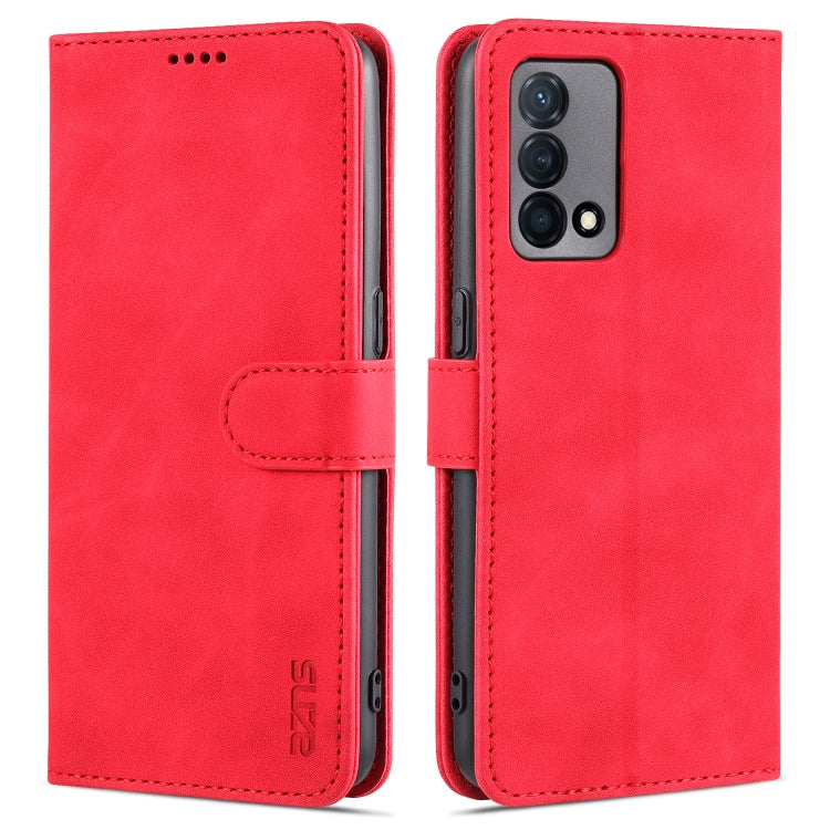 AZNS Skin Feel Calf Texture Horizontal Flip Leather Case with Card Slots &amp; Holder &amp; Wallet