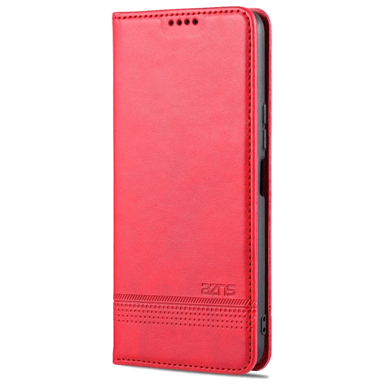 AZNS Magnetic Calf Texture Horizontal Flip Leather Case with Card Slots & Holder & Wallet, For vivo Y53s