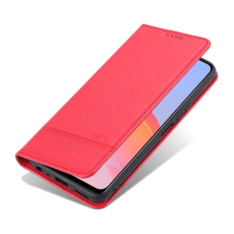 AZNS Magnetic Calf Texture Horizontal Flip Leather Case with Card Slots & Holder & Wallet, For vivo Y53s