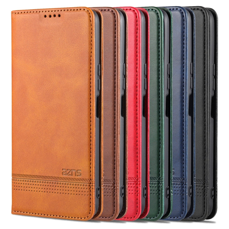 AZNS Magnetic Calf Texture Horizontal Flip Leather Case with Card Slots & Holder & Wallet, For vivo Y53s