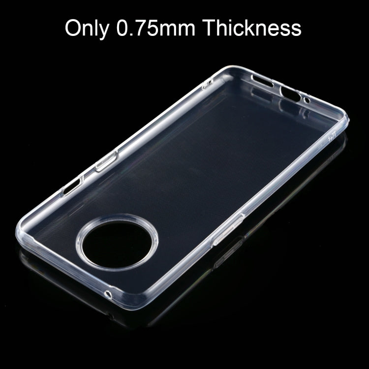 0.75mm Ultra Thin Transparent TPU Case, For OnePlus 7T