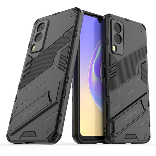 Punk Armor 2 in 1 PC + TPU Shockproof Case with Invisible Holder, For vivo V21e 5G, For Samsung Galaxy A72 5G / 4G