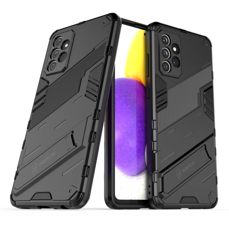 Punk Armor 2 in 1 PC + TPU Shockproof Case with Invisible Holder