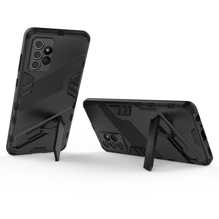Punk Armor 2 in 1 PC + TPU Shockproof Case with Invisible Holder
