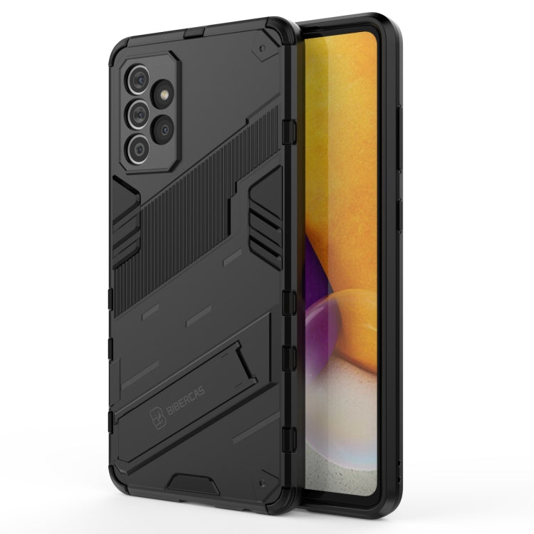 Punk Armor 2 in 1 PC + TPU Shockproof Case with Invisible Holder, For vivo V21e 5G, For Samsung Galaxy A72 5G / 4G