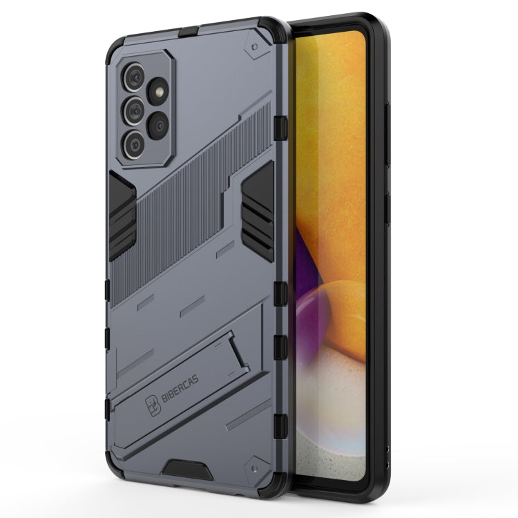 Punk Armor 2 in 1 PC + TPU Shockproof Case with Invisible Holder