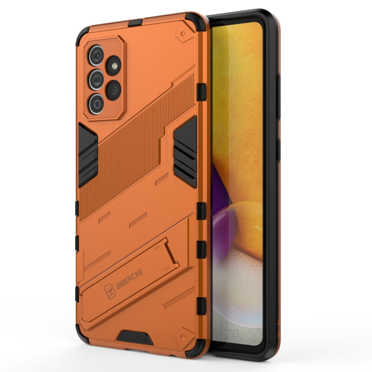 Punk Armor 2 in 1 PC + TPU Shockproof Case with Invisible Holder, For vivo V21e 5G, For Samsung Galaxy A72 5G / 4G