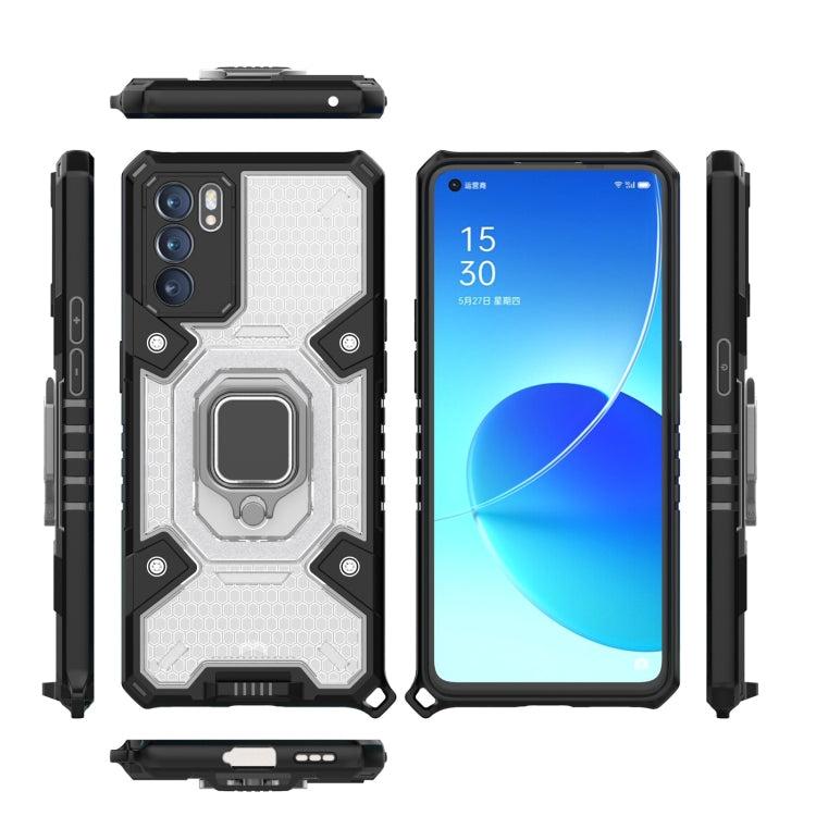 Space PC + TPU Ring Holder Protective Case, For OPPO Reno6, For OPPO Reno6 Pro, For Xiaomi Redmi Note 10 Pro 5G, For Honor 50 Pro