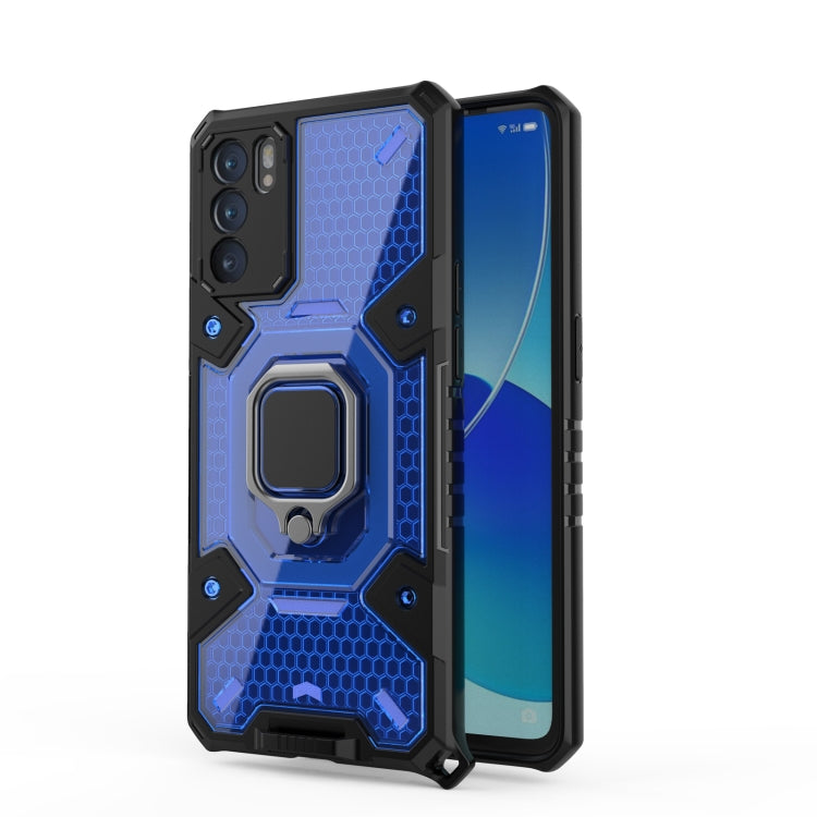 Space PC + TPU Ring Holder Protective Case, For OPPO Reno6, For OPPO Reno6 Pro, For Xiaomi Redmi Note 10 Pro 5G, For Honor 50 Pro