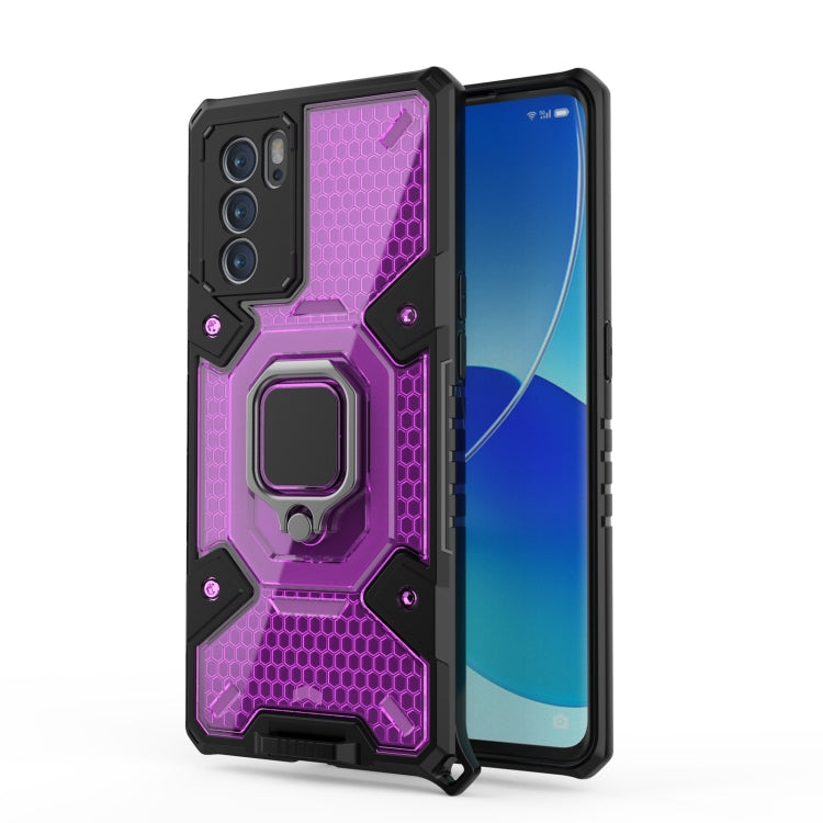 Space PC + TPU Ring Holder Protective Case, For OPPO Reno6, For OPPO Reno6 Pro, For Xiaomi Redmi Note 10 Pro 5G, For Honor 50 Pro