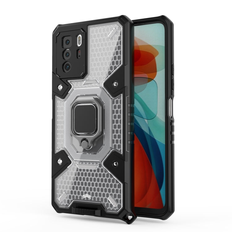 Space PC + TPU Ring Holder Protective Case, For OPPO Reno6, For OPPO Reno6 Pro, For Xiaomi Redmi Note 10 Pro 5G, For Honor 50 Pro