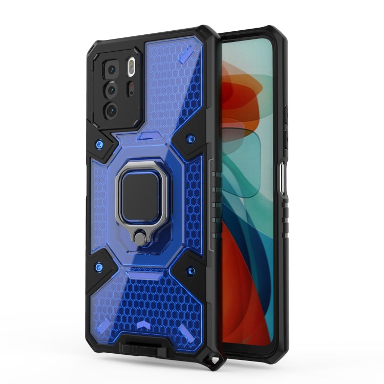 Space PC + TPU Ring Holder Protective Case, For OPPO Reno6, For OPPO Reno6 Pro, For Xiaomi Redmi Note 10 Pro 5G, For Honor 50 Pro