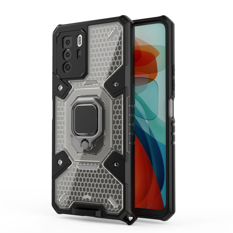 Space PC + TPU Ring Holder Protective Case, For OPPO Reno6, For OPPO Reno6 Pro, For Xiaomi Redmi Note 10 Pro 5G, For Honor 50 Pro