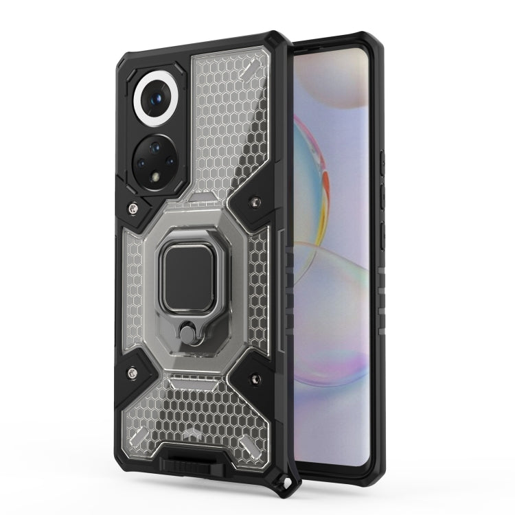 Space PC + TPU Ring Holder Protective Case, For OPPO Reno6, For OPPO Reno6 Pro, For Xiaomi Redmi Note 10 Pro 5G, For Honor 50 Pro