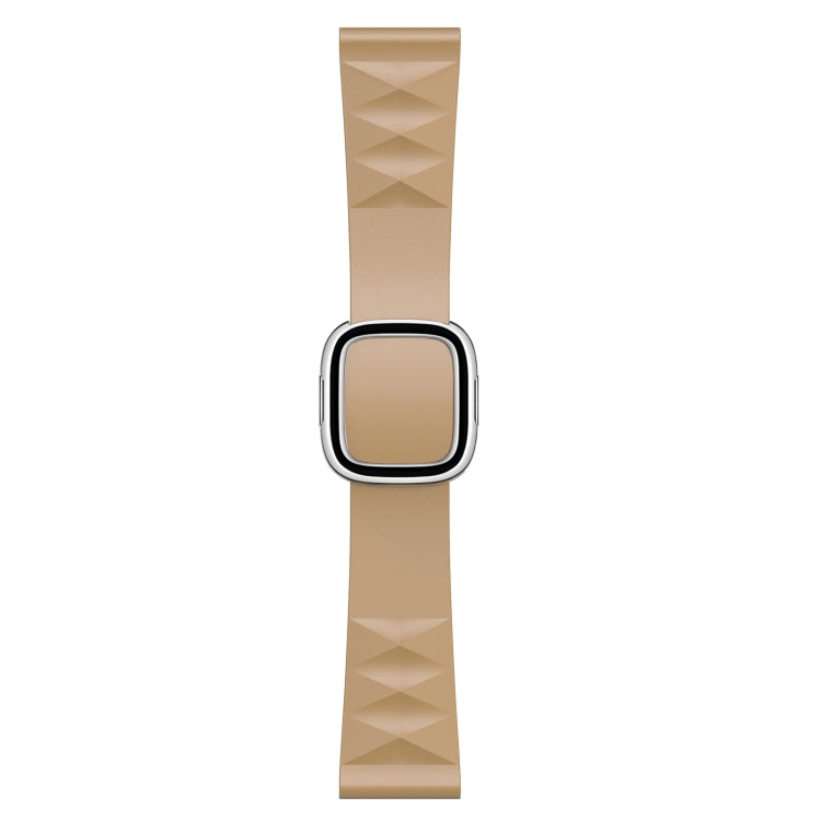 Modern Style Silicone Replacement Strap Watchband For Apple Watch Series 6 &amp; SE &amp; 5 &amp; 4 40mm / 3 &amp; 2 &amp; 1 38mm, Black Buckle, Rose Gold Buckle, Silver Buckle