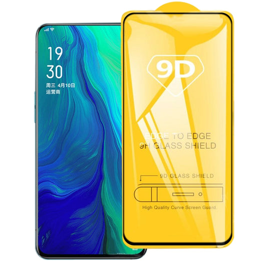 9D Full Glue Full Screen Tempered Glass Film, For OPPO Reno5 5G / Reno5 Z 5G (1 PC), For OPPO Reno4 4G (1 PC), For OPPO Reno4 Z 5G (1 PC)