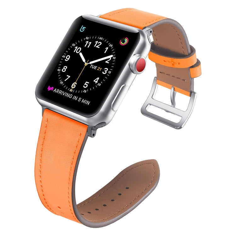 Small Waist Leather Replacement Strap Watchband, For Apple Watch Series 7 41mm / &amp; 6 &amp; SE &amp; 5 &amp; 4 40mm, For Apple Watch Series 7 45mm / &amp; 6 &amp; SE &amp; 5 &amp; 4 44mm