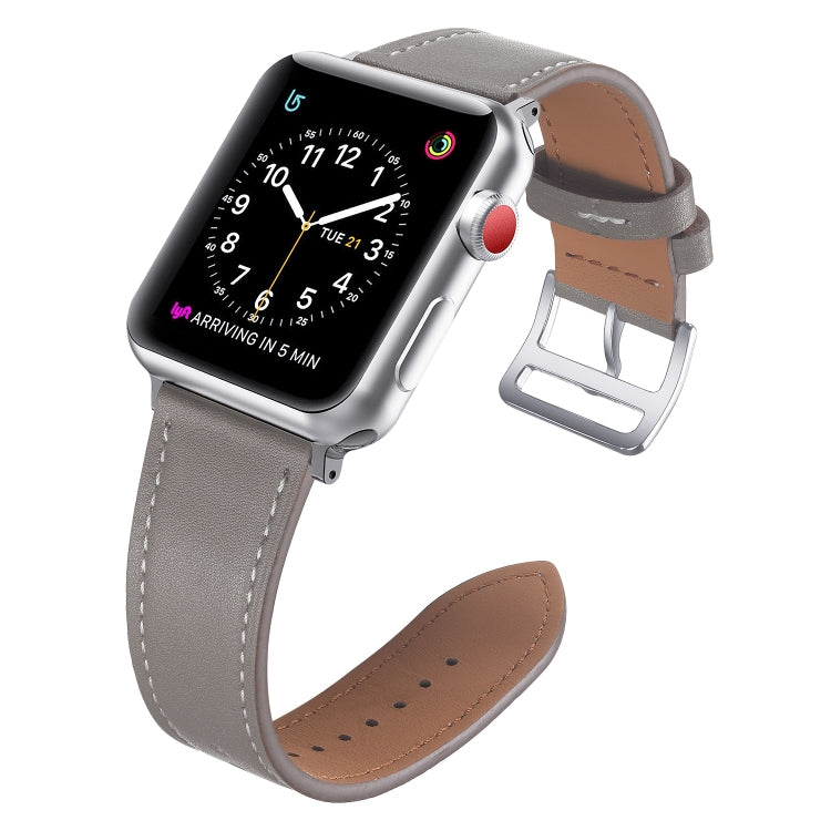 Small Waist Leather Replacement Strap Watchband, For Apple Watch Series 7 41mm / &amp; 6 &amp; SE &amp; 5 &amp; 4 40mm, For Apple Watch Series 7 45mm / &amp; 6 &amp; SE &amp; 5 &amp; 4 44mm