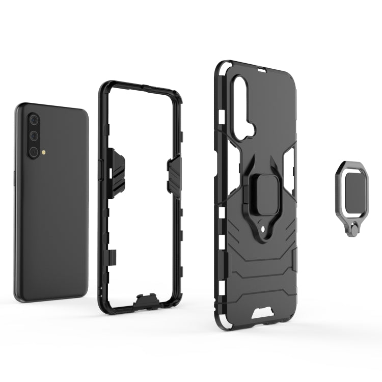 PC + TPU Shockproof Protective Case with Magnetic Ring Holder