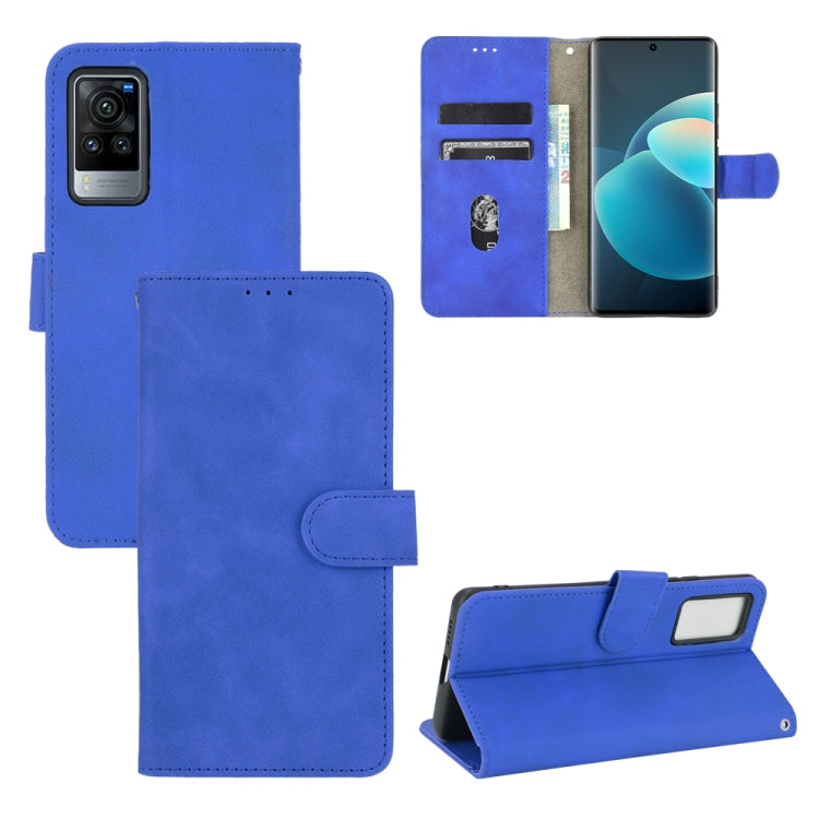 Solid Color Skin Feel Magnetic Buckle Horizontal Flip Calf Texture PU Leather Case with Holder & Card Slots & Wallet, For vivo X60 Pro / X60 5G, For Nokia C10