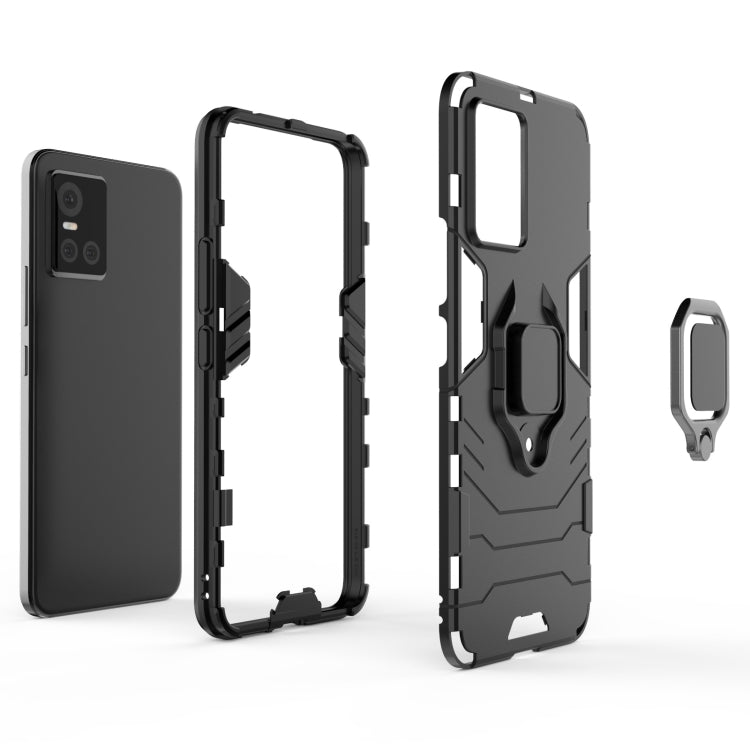 PC + TPU Shockproof Protective Case with Magnetic Ring Holder, For vivo S10 / S10 Pro, For Samsung Galaxy A03s 164mm