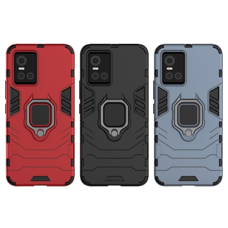 PC + TPU Shockproof Protective Case with Magnetic Ring Holder, For vivo S10 / S10 Pro, For Samsung Galaxy A03s 164mm