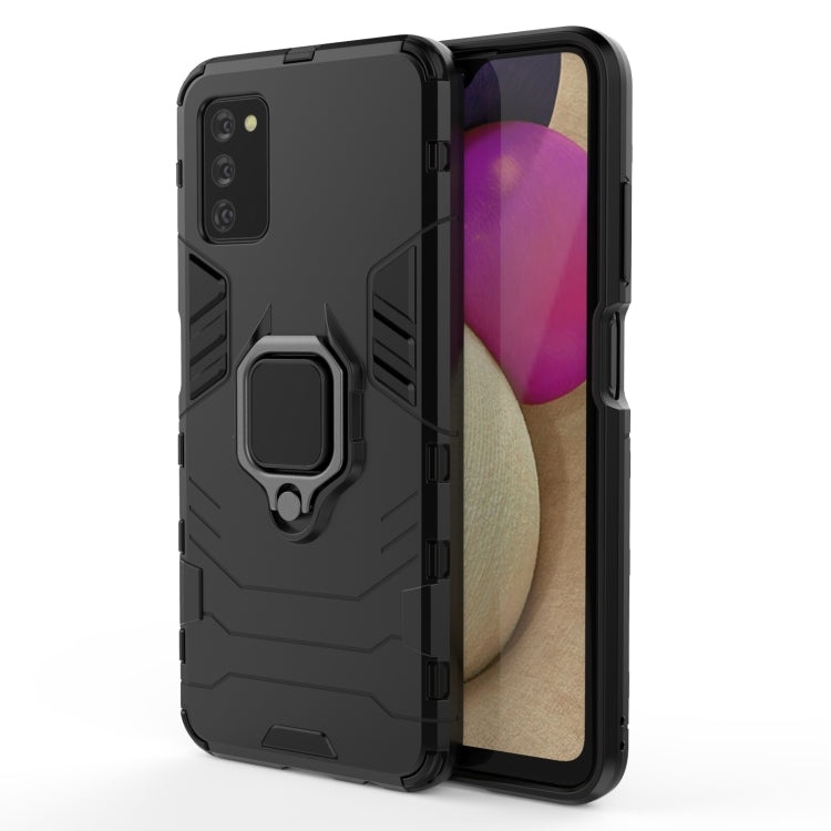 PC + TPU Shockproof Protective Case with Magnetic Ring Holder, For vivo S10 / S10 Pro, For Samsung Galaxy A03s 164mm