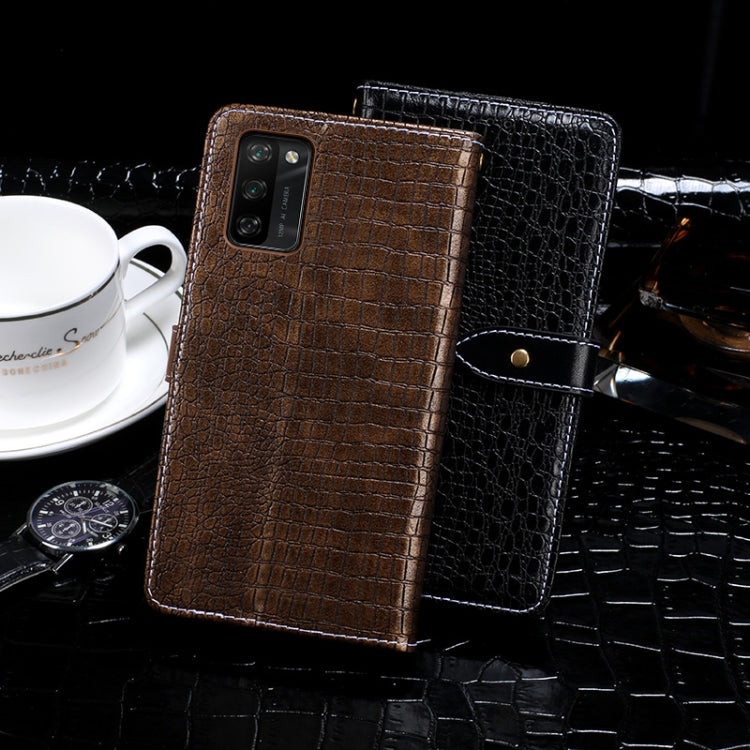 idewei Crocodile Texture Horizontal Flip Leather Case with Holder &amp; Card Slots &amp; Wallet, For Blackview A100, For Nokia C20, For Sony Xperia 1 III, For Sony Xperia 5 III