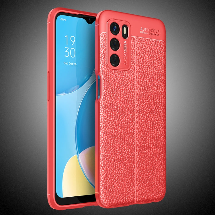 Litchi Texture TPU Shockproof Case, For OnePlus Nord N200 5G, For OPPO A16