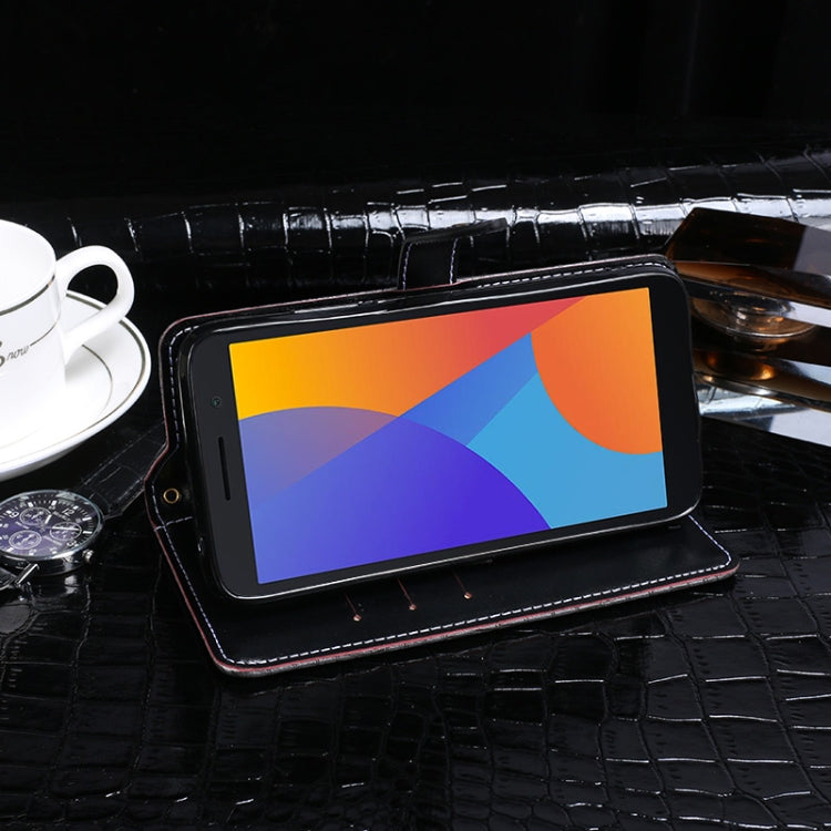 idewei Crocodile Texture Horizontal Flip Leather Case with Holder &amp; Card Slots &amp; Wallet, For Alcatel 1 2021, For Motorola Moto G Stylus 5G, For Nokia C01 Plus, For OPPO A16