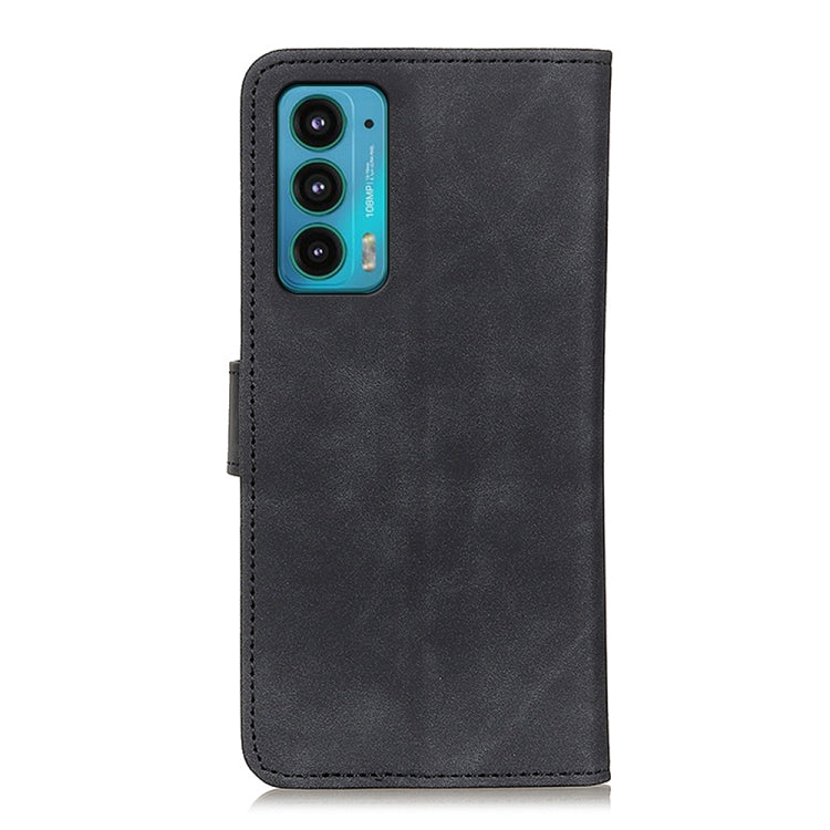 KHAZNEH Retro Texture PU + TPU Horizontal Flip Leather Case with Holder & Card Slots & Wallet, For Motorola Edge 20, For OPPO A16