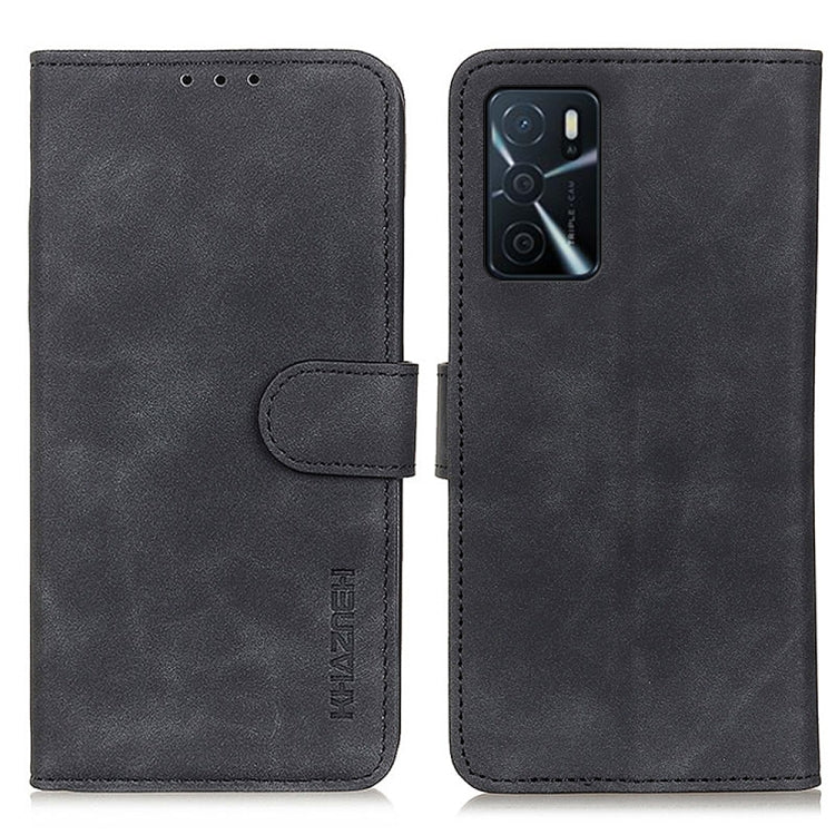 KHAZNEH Retro Texture PU + TPU Horizontal Flip Leather Case with Holder &amp; Card Slots &amp; Wallet, For Motorola Edge 20, For OPPO A16