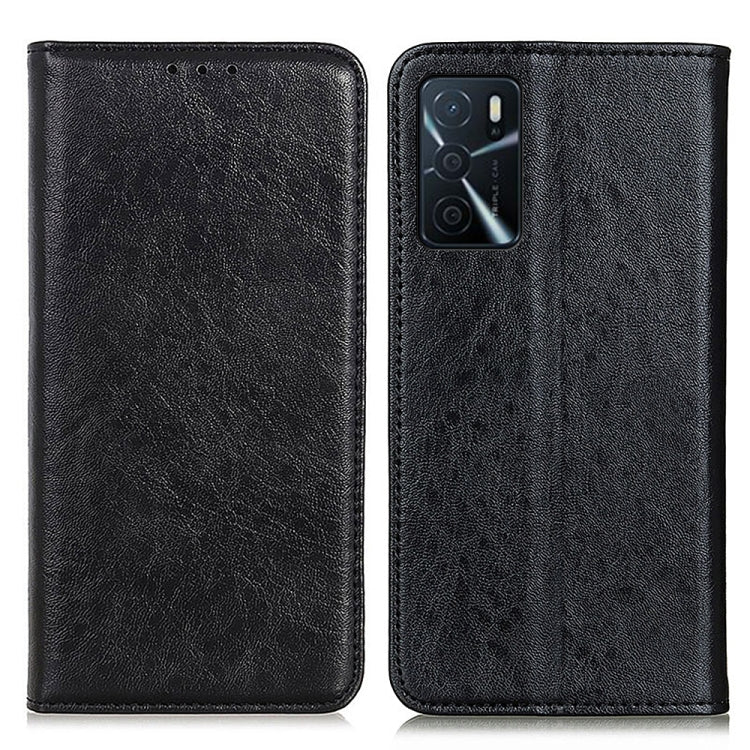 Magnetic Crazy Horse Texture Horizontal Flip Leather Case with Holder &amp; Card Slots &amp; Wallet, For Motorola Edge 20, For OPPO A16