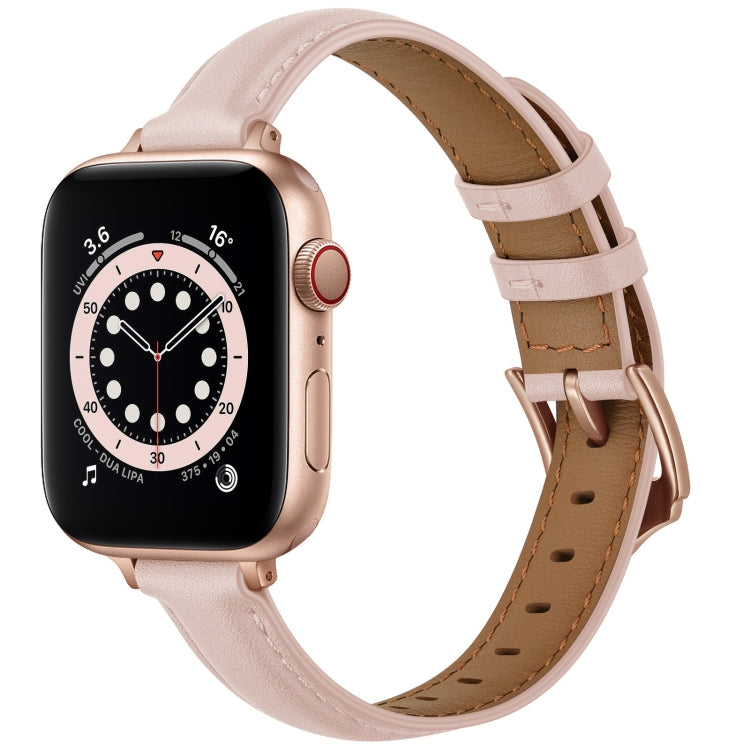 Business Style Leather Replacement Strap Watchband For Apple Watch Series, 7 41mm / 6 &amp; SE &amp; 5 &amp; 4 40mm / 3 &amp; 2 &amp; 1 38mm, 7 45mm / 6 &amp; SE &amp; 5 &amp; 4 44mm / 3 &amp; 2 &amp; 1 42mm