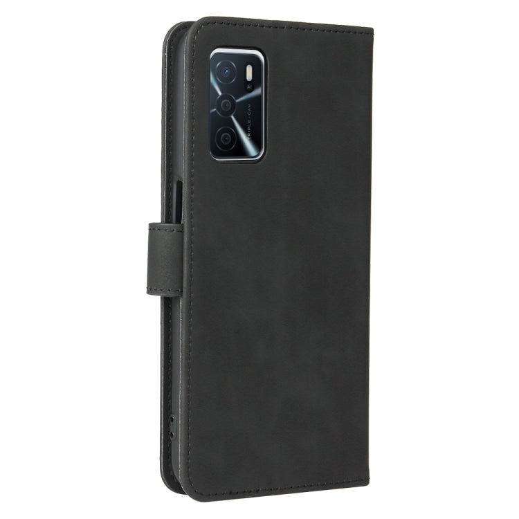 Solid Color Skin Feel Magnetic Buckle Horizontal Flip Calf Texture PU Leather Case with Holder & Card Slots & Wallet