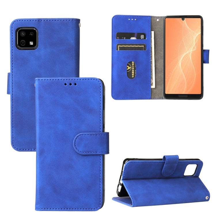 Solid Color Skin Feel Magnetic Buckle Horizontal Flip Calf Texture PU Leather Case with Holder &amp; Card Slots &amp; Wallet