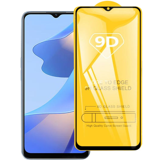 9D Full Glue Full Screen Tempered Glass Film, For OPPO A16 / A16S (25 PCS), For OPPO Reno6 4G / Reno6 Z (25 PCS)