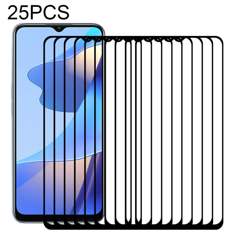 25 PCS Full Glue Full Cover Screen Protector Tempered Glass Film, For OPPO Reno6 4G / Reno6 Z (25 PCS), For Asus Zenfone 8 (25 PCS), For OPPO A16 / A16S (25 PCS), For Asus Zenfone 8 Flip (25 PCS)