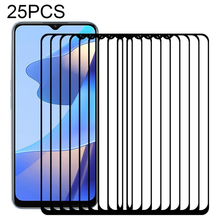 25 PCS Full Glue Full Cover Screen Protector Tempered Glass Film, For OPPO Reno6 4G / Reno6 Z (25 PCS), For Asus Zenfone 8 (25 PCS), For Asus Zenfone 8 Flip (25 PCS), For OPPO A16 / A16S (25 PCS)