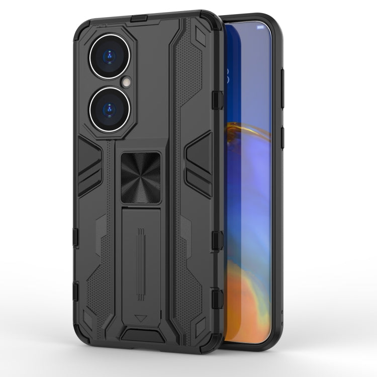 Supersonic PC + TPU Shock-proof Protective Case with Holder, For OnePlus Nord 2 5G, For Huawei nova 8i, For Huawei P50, For Huawei P50 Pro