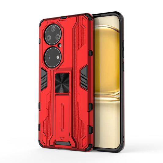 Supersonic PC + TPU Shock-proof Protective Case with Holder, For Huawei P50 Pro