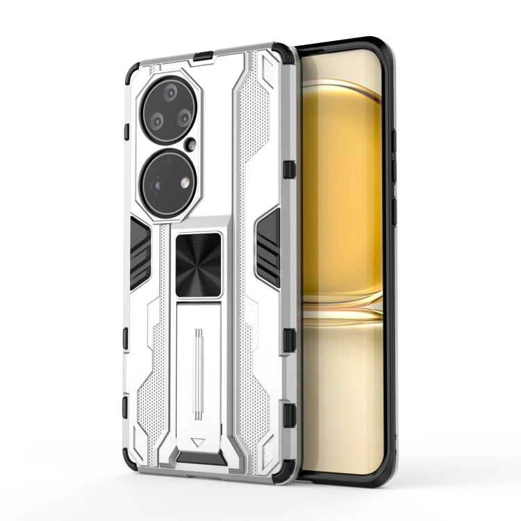 Supersonic PC + TPU Shock-proof Protective Case with Holder, For OnePlus Nord 2 5G, For Huawei nova 8i, For Huawei P50, For Huawei P50 Pro