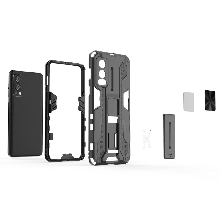 Supersonic PC + TPU Shock-proof Protective Case with Holder, For OnePlus Nord 2 5G, For Huawei nova 8i, For Huawei P50, For Huawei P50 Pro