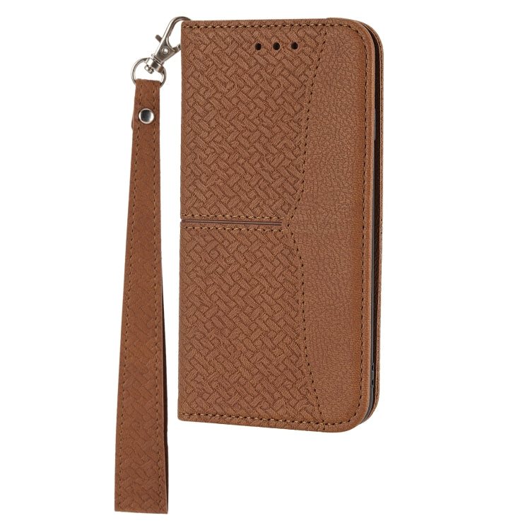 Woven Texture Stitching Magnetic Horizontal Flip PU Leather Case with Holder & Card Slots & Wallet & Lanyard, For OPPO A52, For OPPO A53, For OPPO A54