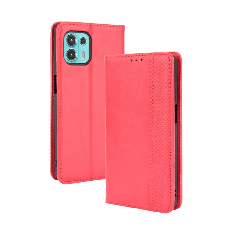 Magnetic Buckle Retro Crazy Horse Texture Horizontal Flip Leather Case with Holder & Card Slots & Photo Frame, For Motorola Edge 20 Lite, For Motorola Edge 20 Pro / Edge S Pro, For OPPO A16, For OPPO Reno6 Z, For vivo V21e 5G, For Xiaomi Redmi Note 10  5G